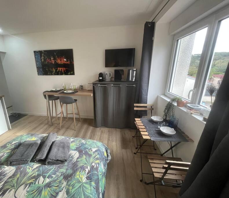 Verdi Studio Cosy Au Calme Parking Gratuit Chasse-sur-Rhône Eksteriør billede