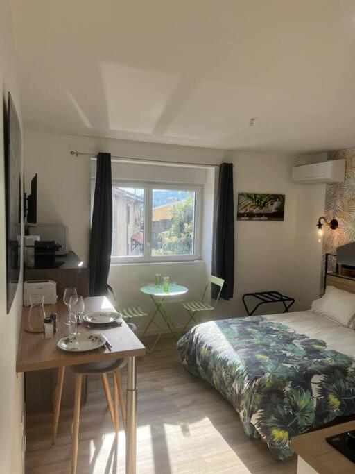 Verdi Studio Cosy Au Calme Parking Gratuit Chasse-sur-Rhône Eksteriør billede