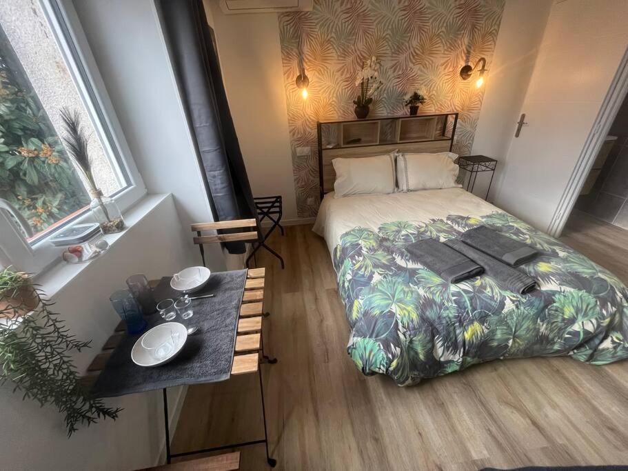Verdi Studio Cosy Au Calme Parking Gratuit Chasse-sur-Rhône Eksteriør billede